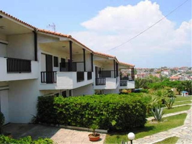 Villa Madeleine Tower View Néa Fókaia Bagian luar foto